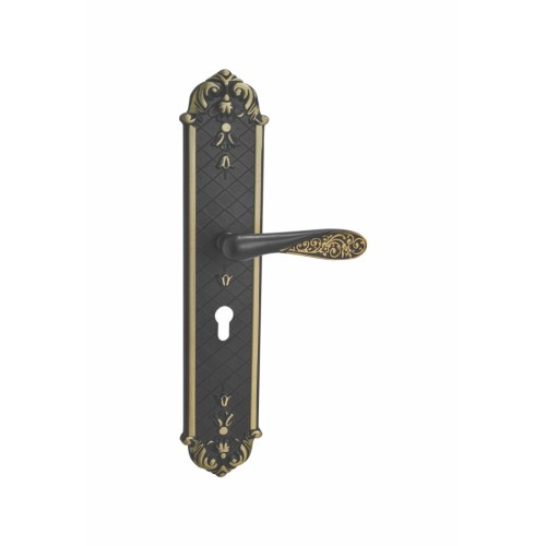 Cheap door handle with zinc material