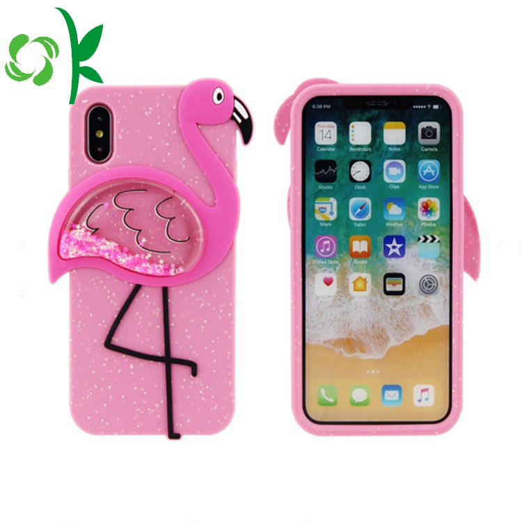 High quality fantastic flamingos soft silicon phone case