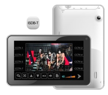 7" Dual Core With Isdb-t Function Tablet 
