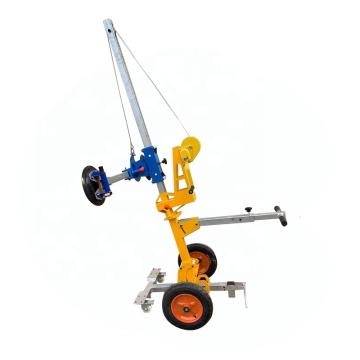 High-Quality Small Glass Manual Trolley for 400kg Load