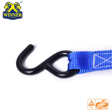 Truck Cargo Lashing Ratchet Tie Down Strap With Hook