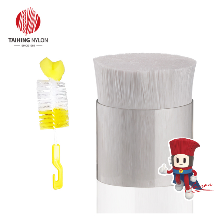 Chai Bàn chải Cup Bàn chải dây tóc PBT Crimped Filament