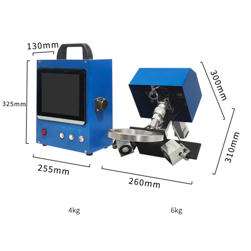 Ручная машина для точечной маркировки газовых баллонов 80x40 мм K8