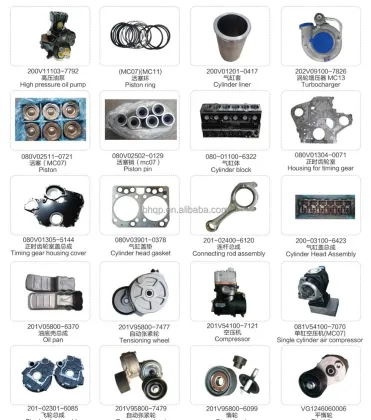 Man Truck Crankshaft Assembly C3917320 - Excavator Parts for Sinotruk Howo
