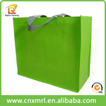 Top quality fashion style recyclable eco laminated handle pp non woven bag