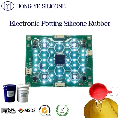 Silikon Cecair Digunakan untuk Kompaun Periuk Elektronik