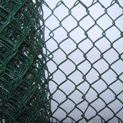 50x50mm PVC Coated Chain Link Fence 50x50mm hot dipped galvanized chain link fence Supplier