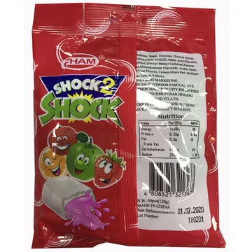 Center filled bubble gum,sour gum