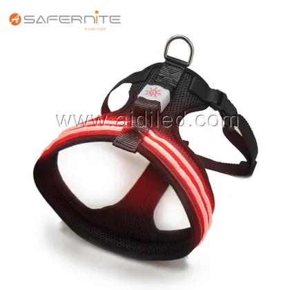 Led Illuminated Reflective Safety Dog Coats Vest