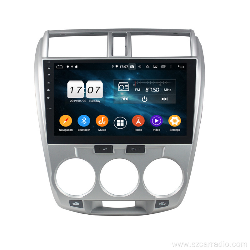 Klyde android car electronics for CITY 2006-2013