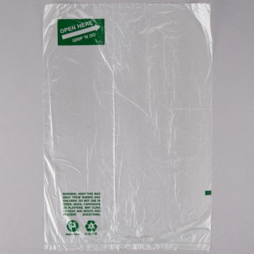 Plastic Clear Flat Custom Resealable Packaging Bags for Kitchen