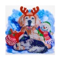 Navidad animal diamante pintura decoración