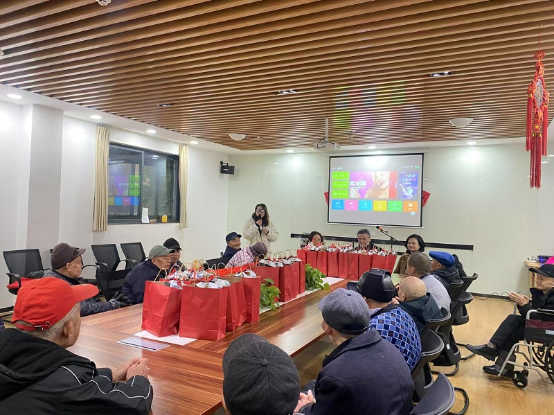 Actively committed to public welfare, Jinyu International Trade actively participated in the Dadukou International Trade Chamber of Commerce's Spring Festival greetings event
