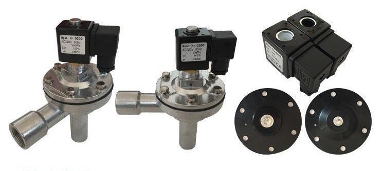 SCG Series Pulse Jet Valve Accessories Solenoid Coils