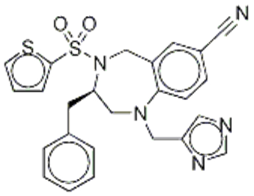 (4R)-4-benzyl-2-(3H-imidazol-4-ylmethyl)-5-thiophen-2-ylsulfonyl-2,5-diazabicyclo[5.4.0]undeca-8,10,12-triene-9-carbonitrile CAS 195987-41-8