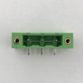 7.62mm pitch PCB right angle flange terminal block