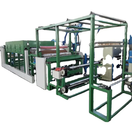 Electric Heating Glue Abrasive Paper Laminating Bonding Machine