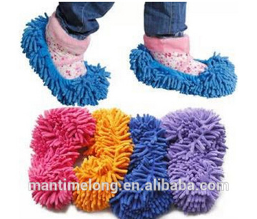Multifunctional Chenille Shoe Covers/Lazy Mopping Shoe Covers/Brushing Mop Shoe Cover (1 pair)