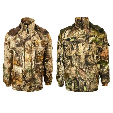 BJ Outdoor Camouflage Softshell Waterproof Hunting Jacket for Fishing