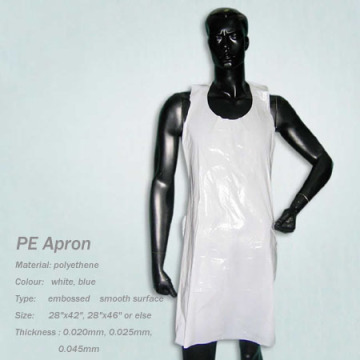 disaposable plastic apron