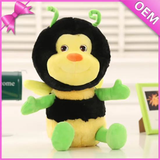 20cm Sitting Lovely Animal Soft Plush Toys Bees, Bee Plush Stuffed Toys, Plush Bumble Bee