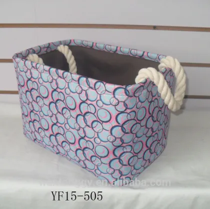 Cheap Fabric Baskets,Canvas Storage Baskets