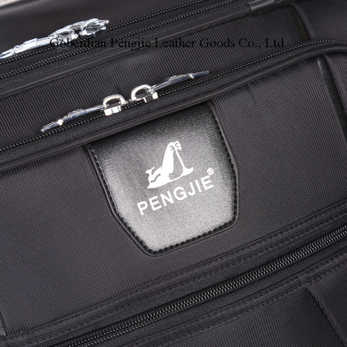 OEM Logo Nylon Fabirc 3pcs Bergulir Bagasi Troli