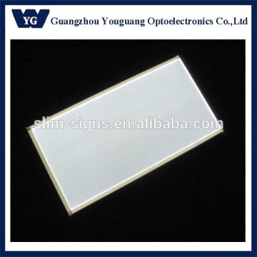 Cast arylic Material and Round or special shape,Square Shape light guide panel