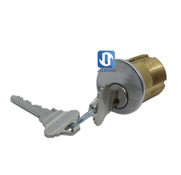 M118 Brass Lock Cylinder 1 18 INCH SC1 with 2 Keys Mortise Cylinder