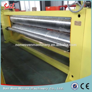 China sail type automatic nonwoven two-roller hot calendering machinery