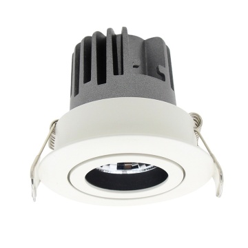 HUAYI Custom Hotel Lighting: 6W Ultra-thin Anti-glare LED Downlight