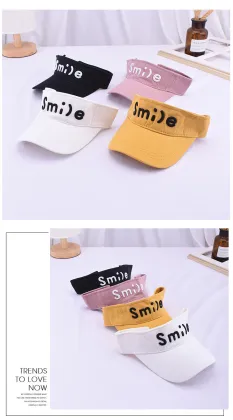 Baby plastic visor caps sun hats newborn