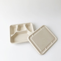 4 compartment container Bagasse packing MultipleTray