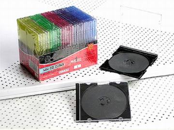 Hot Sell Various Colors Transparent Jewel 5.2mm CD Cases
