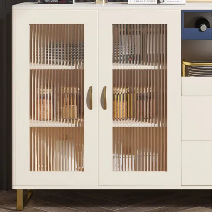 Dining cabinets against the wall storage sideboard cabinet