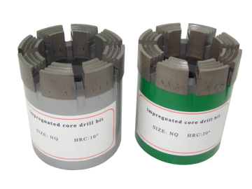 High quality wln impregnated well diamond core drill bits