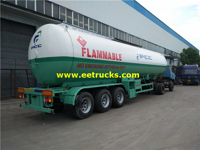 56cbm LPG Transportaion Tanker Trailers