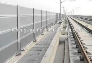 Aluminum Alloy Metal Sound Barriers Noise Barrier Road Barrier