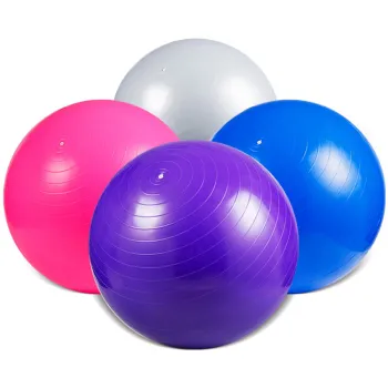 PVC Inflatable Yoga Balls for Fitness and Sitting