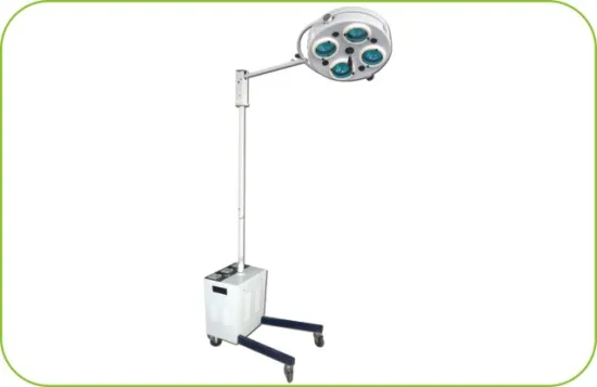 Ac/Dc Vertical 4-Reflector Luminescence Shadowless Lamp