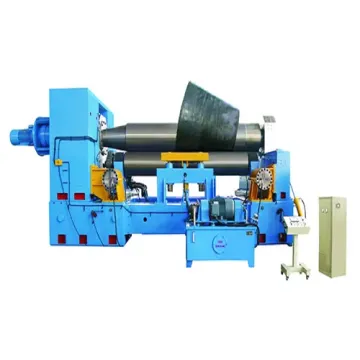 CNC Four Roller Roll Plate Machine for Metal Cone Forming - New Sales