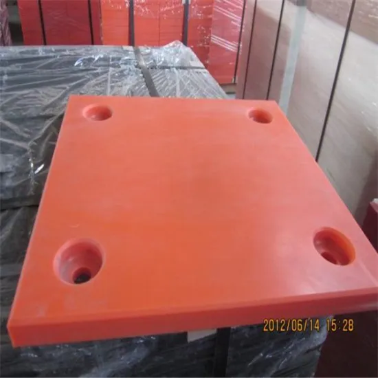 uhmwpe marine fender pad / uhmwpe fender panels