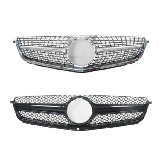 Mercedes AMG C63 W204 2009-2014 Diamond Front Grille Upgrade