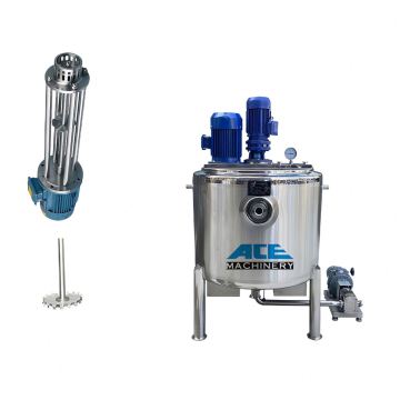 ISO Certified Mayonnaise Production Line and Mixing Machine