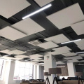Defletores de teto acústicos de fibra de vidro quadrados Lounge