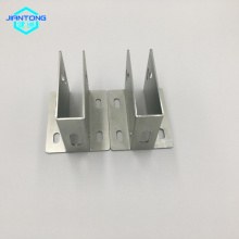 custom stamped metal bracket made of stainless steel