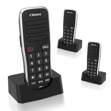 Two-Way Wireless Voice Intercom Doorbell System for Office and Business