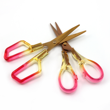 Gradual Acrylic Handle Stationery Set - Sewing Supplies & Tailor Scissors for Students