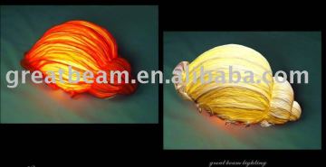New Design Fancy Fabric Wall Lamp For Resturant