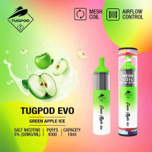 Tugboat Evo 4500 Puffs يمكن التخلص منها vape سعر رخيص